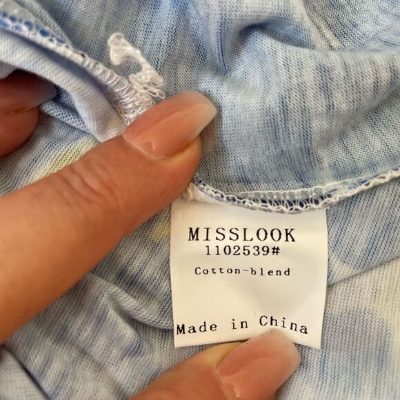 6.NEW! Misslook| Medium| Maxi| Cotton| Shirt | Dress - Picture 6 of 17